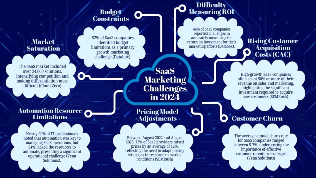 Report of SaaS Marketing Challenges Faced by Small SaaS & IT Businesses in 2024