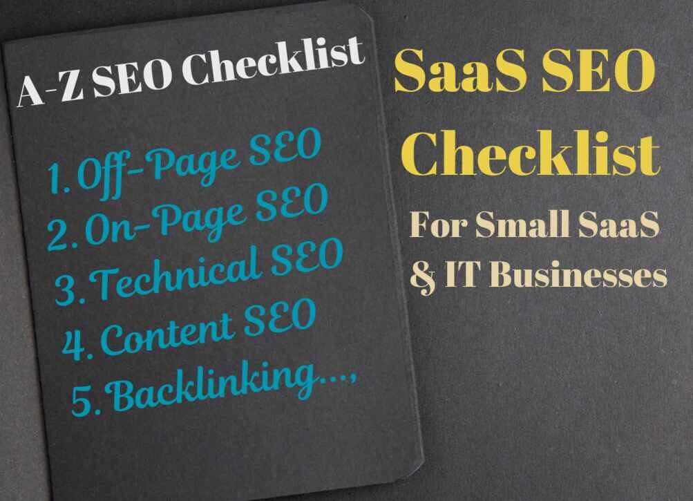 SEO Checklist for SaaS and IT Businesses