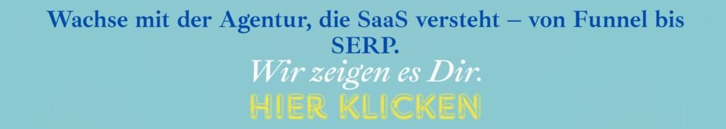 Starte noch heute mit einer SaaS Content Marketing Agentur, die liefert.