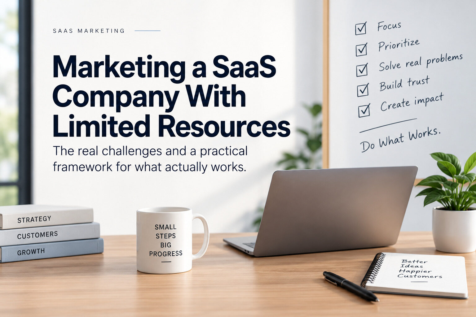 Marketing a SaaS Company With Limited Resources