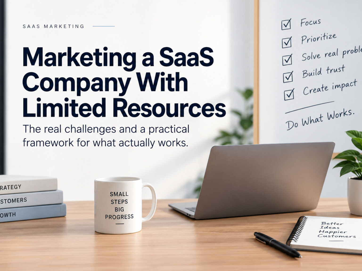 Marketing a SaaS Company With Limited Resources